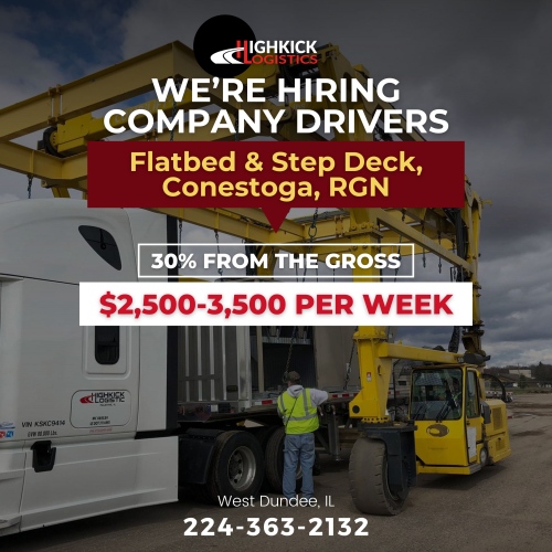 Flatbed & Step Deck CDL A drivers