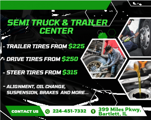 Truck repair shop!