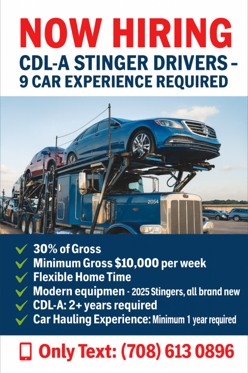 Car Hauling - Stingers 9