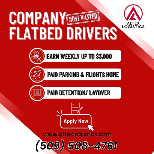 Wanted a FlatBed driver for OTR