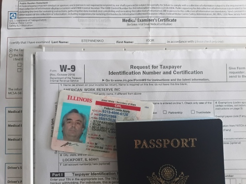 Водитель CDL class 