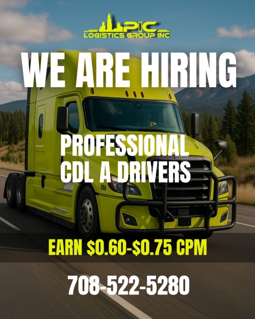 Приглашаем опытных водителей CDL A!