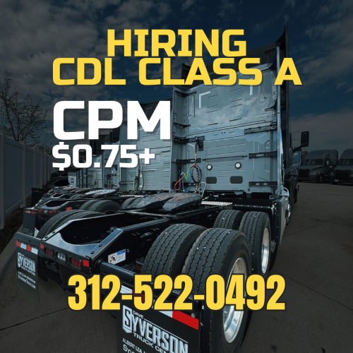 Работа для CDL A водителей – SOLO $75+ и TEAM $80/милю