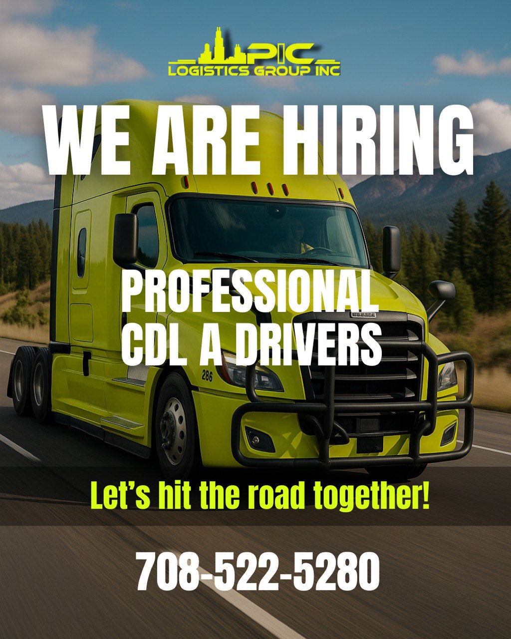We are hiring experienced CDL A Drivers!