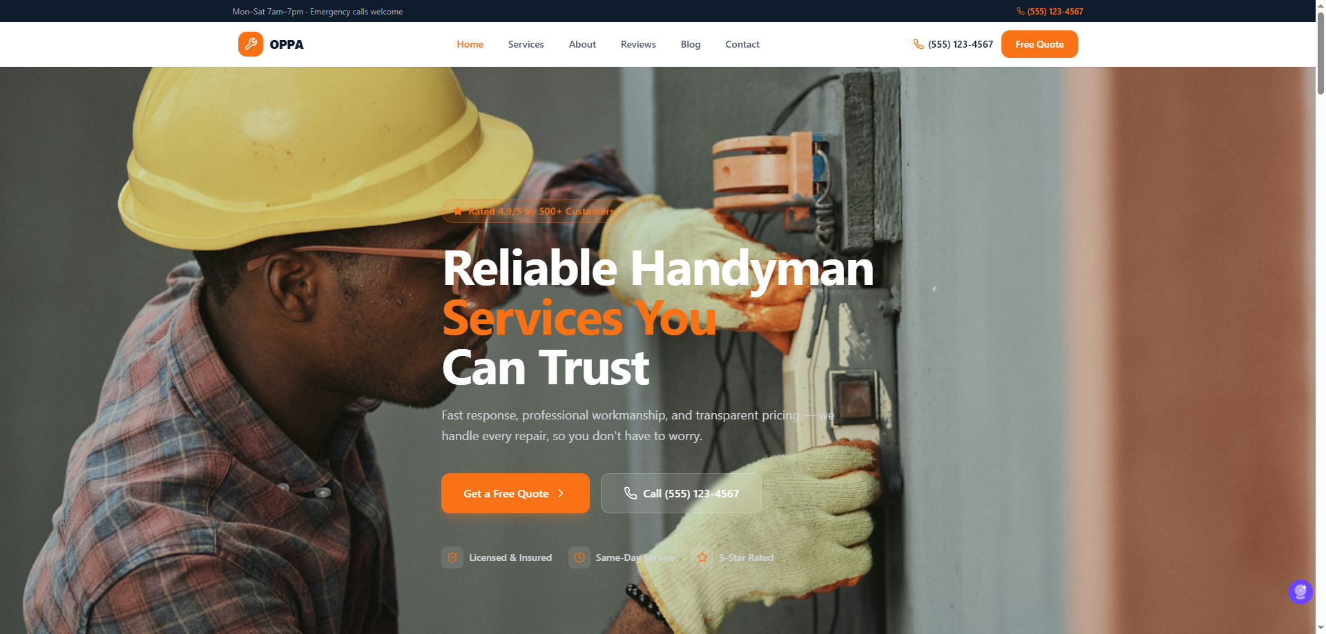 WERSITES for Handymen