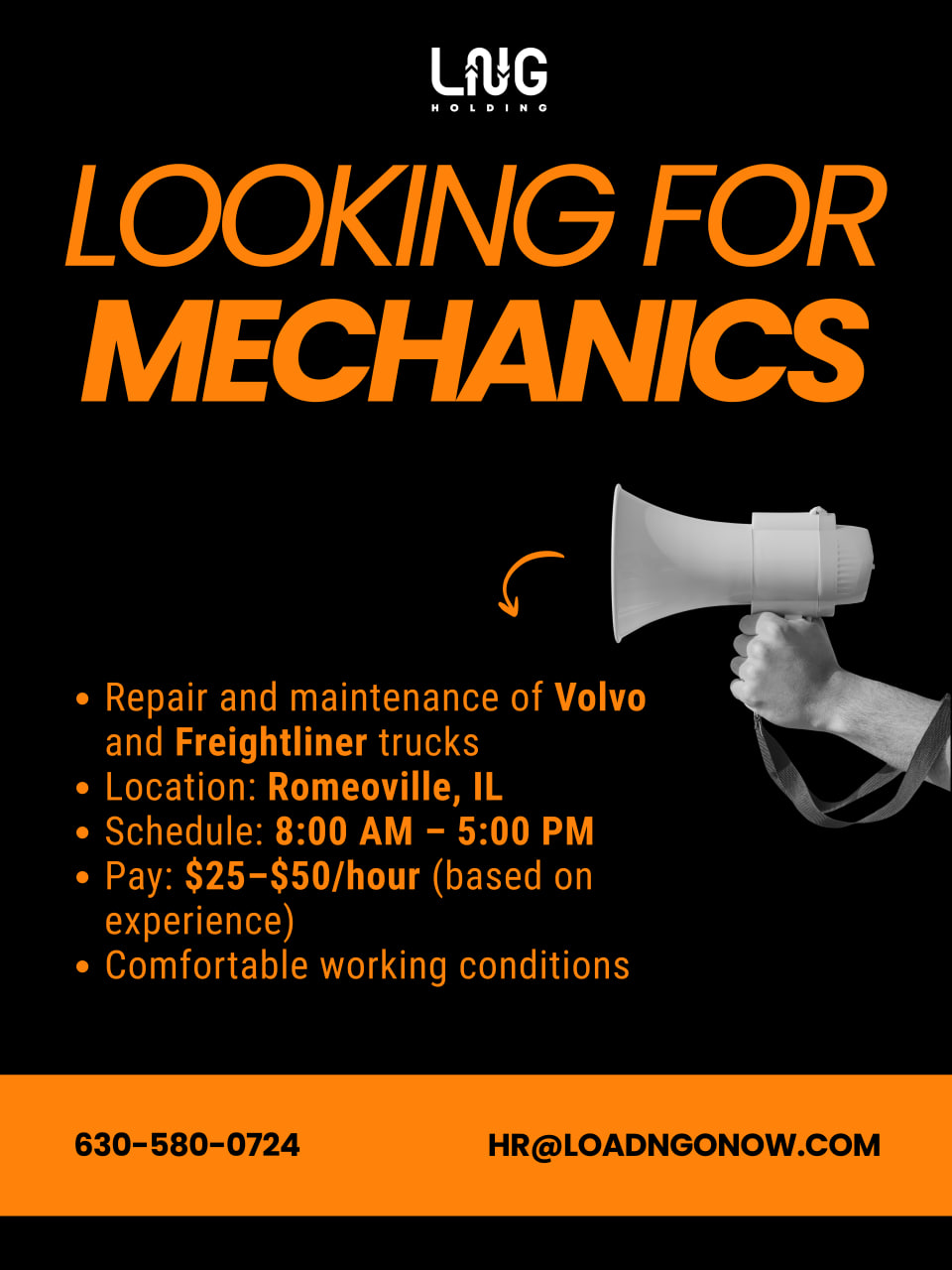 Looking for mechanic