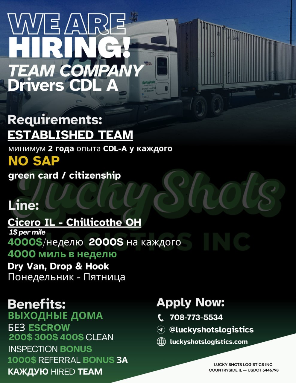 Established TEAM CDL A | regional | dedicated | home weekly 