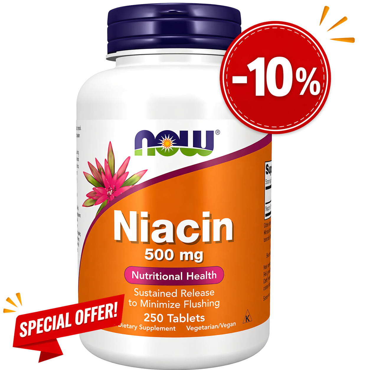 Niacim - Sustained Ralease to Minimize Flushing
