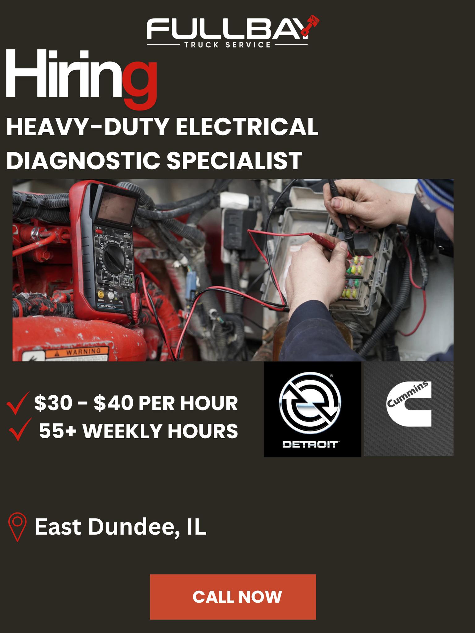 Looking for Semi-Truck Electrical Diagnostic Technician