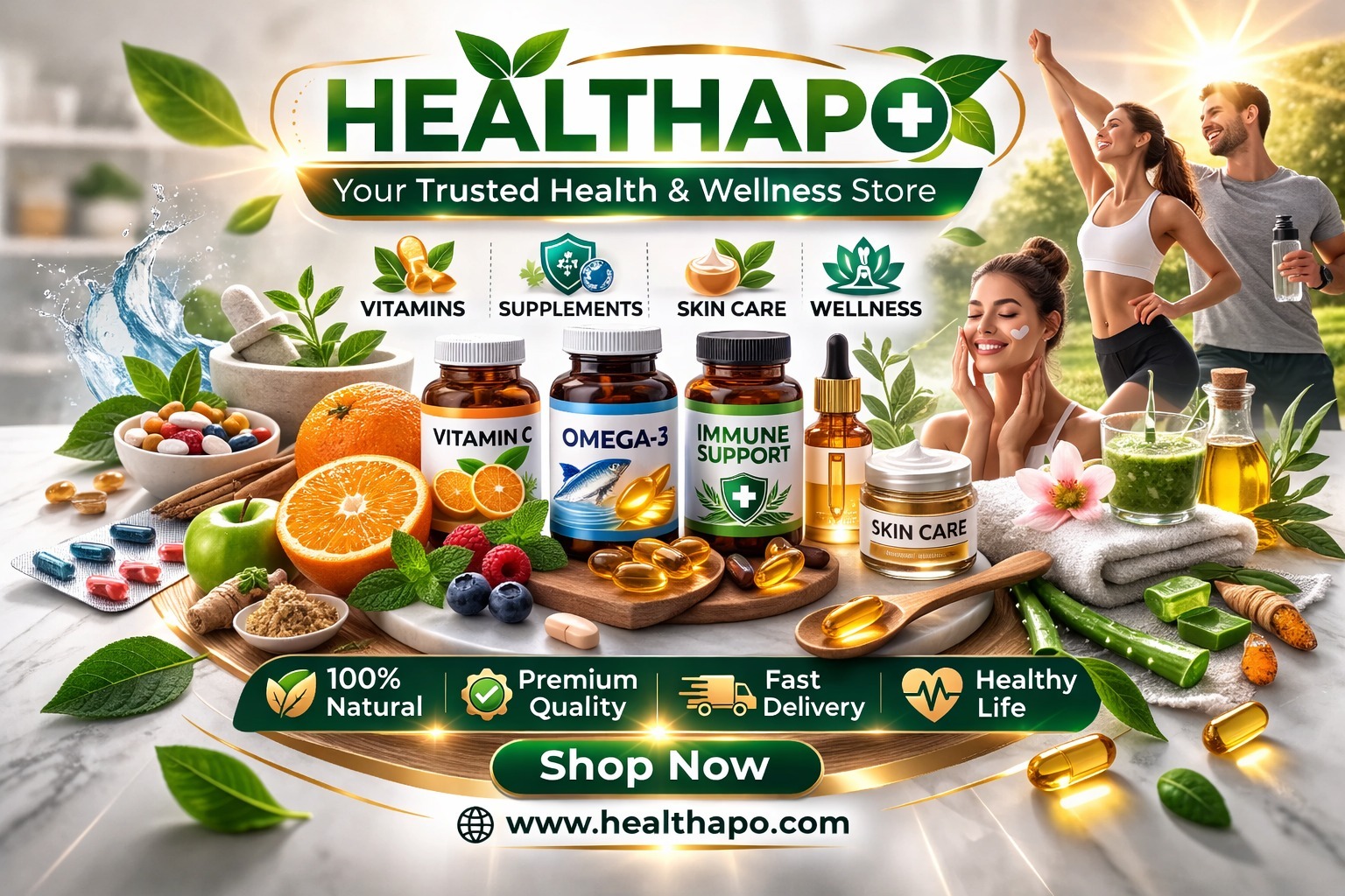 Healthapo — здоровье, витамины и красота