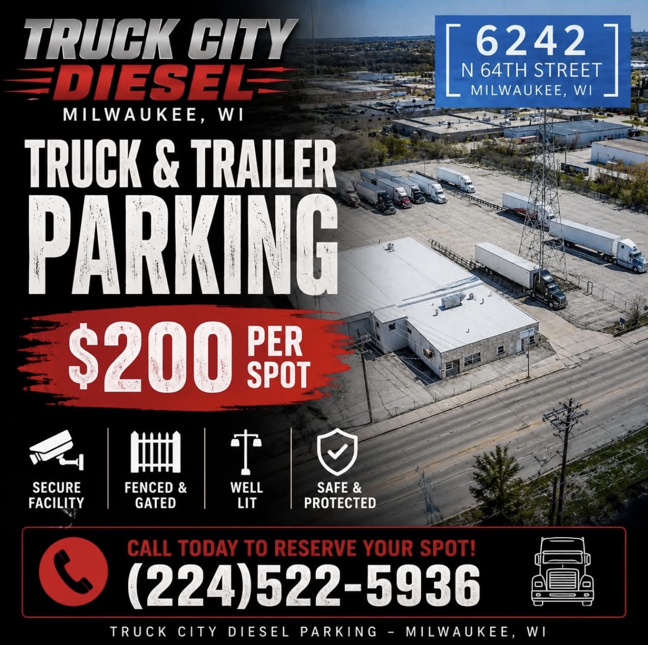 Parking $200